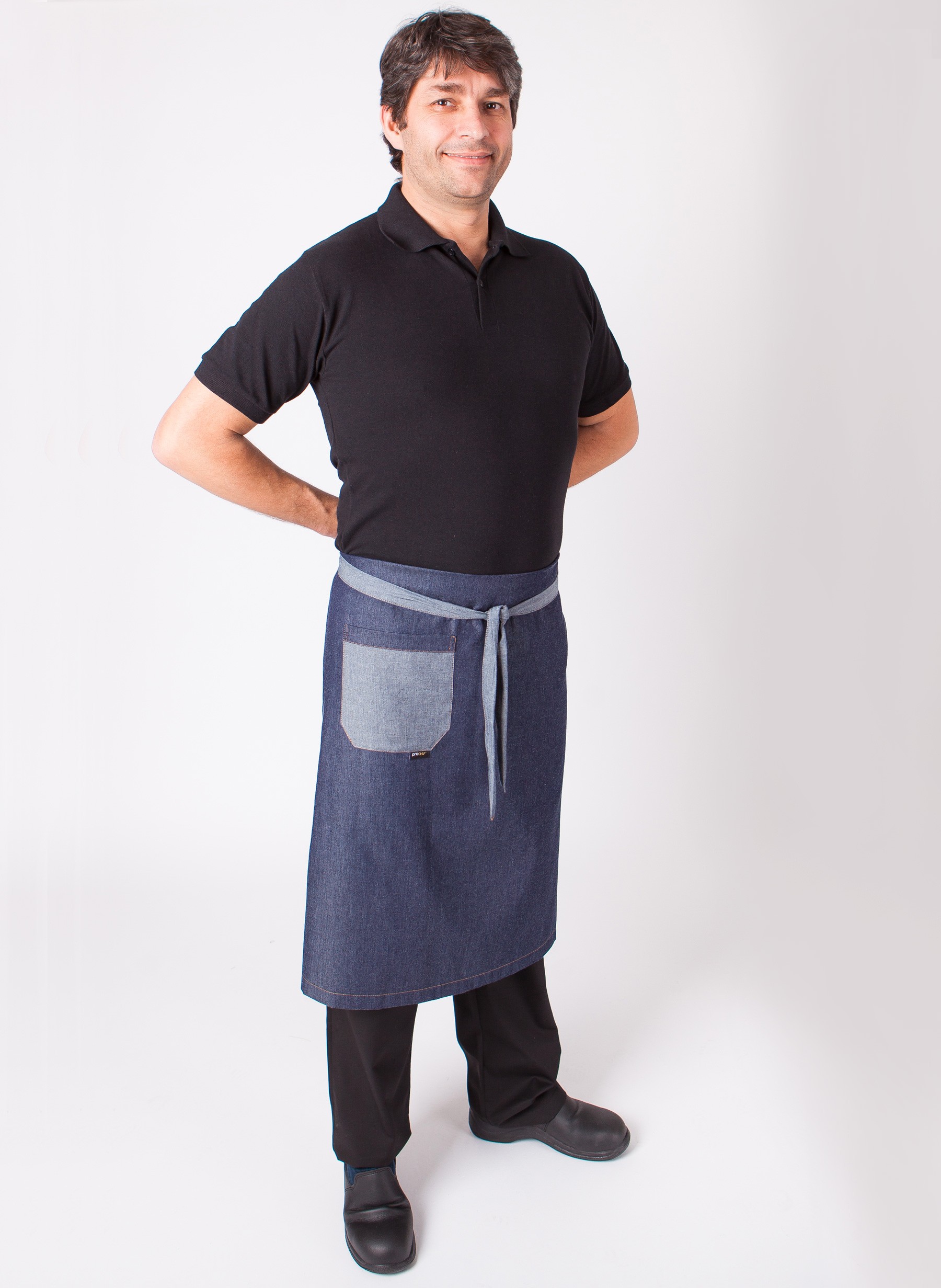 Avental Cintura em ganga