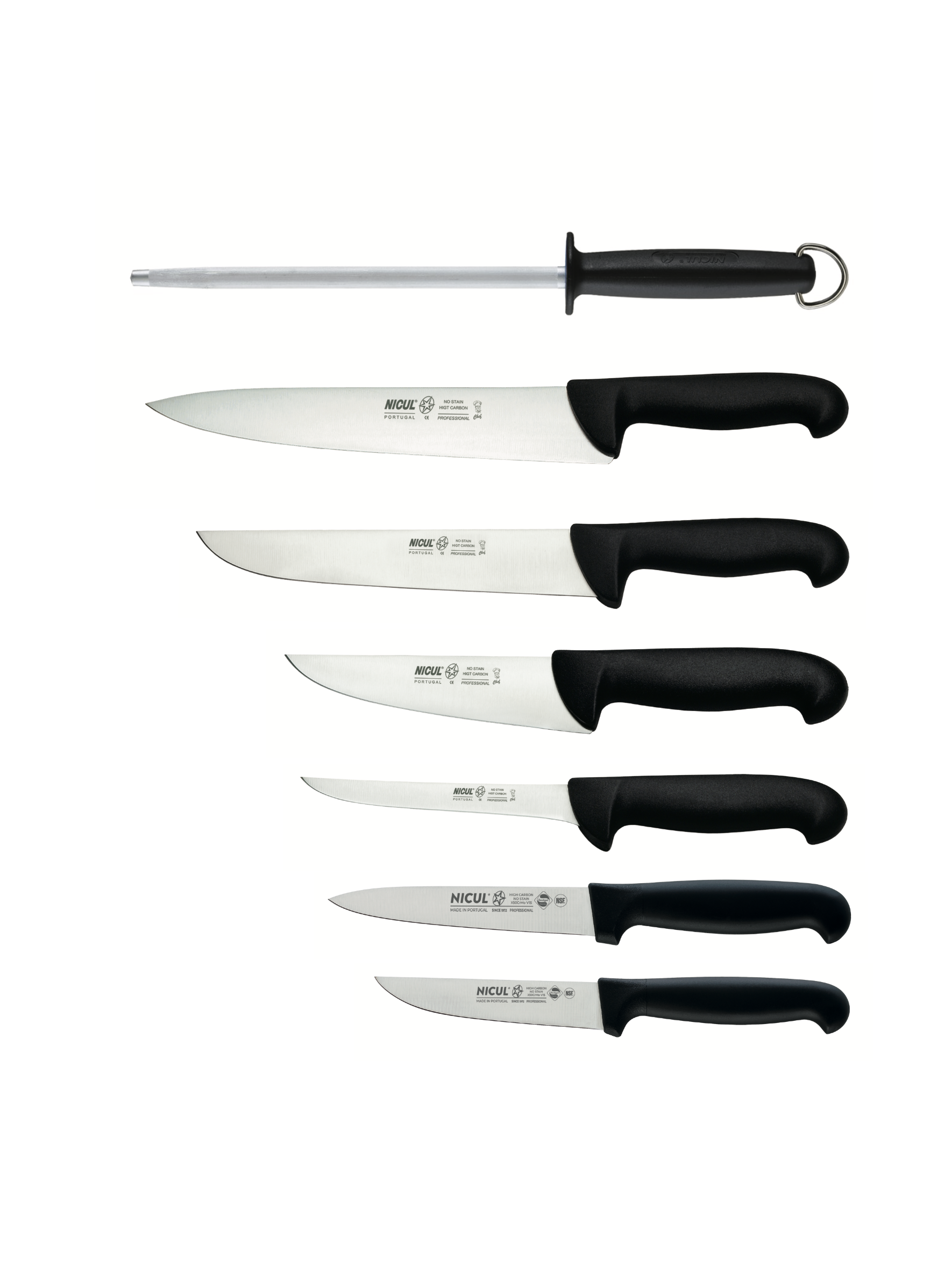 Bolsa facas PROCHEF (7 peças)