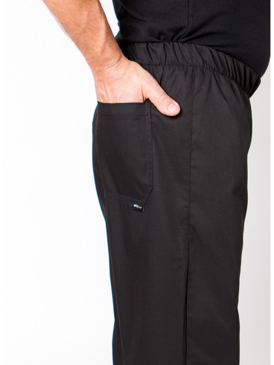 Calças de elástico